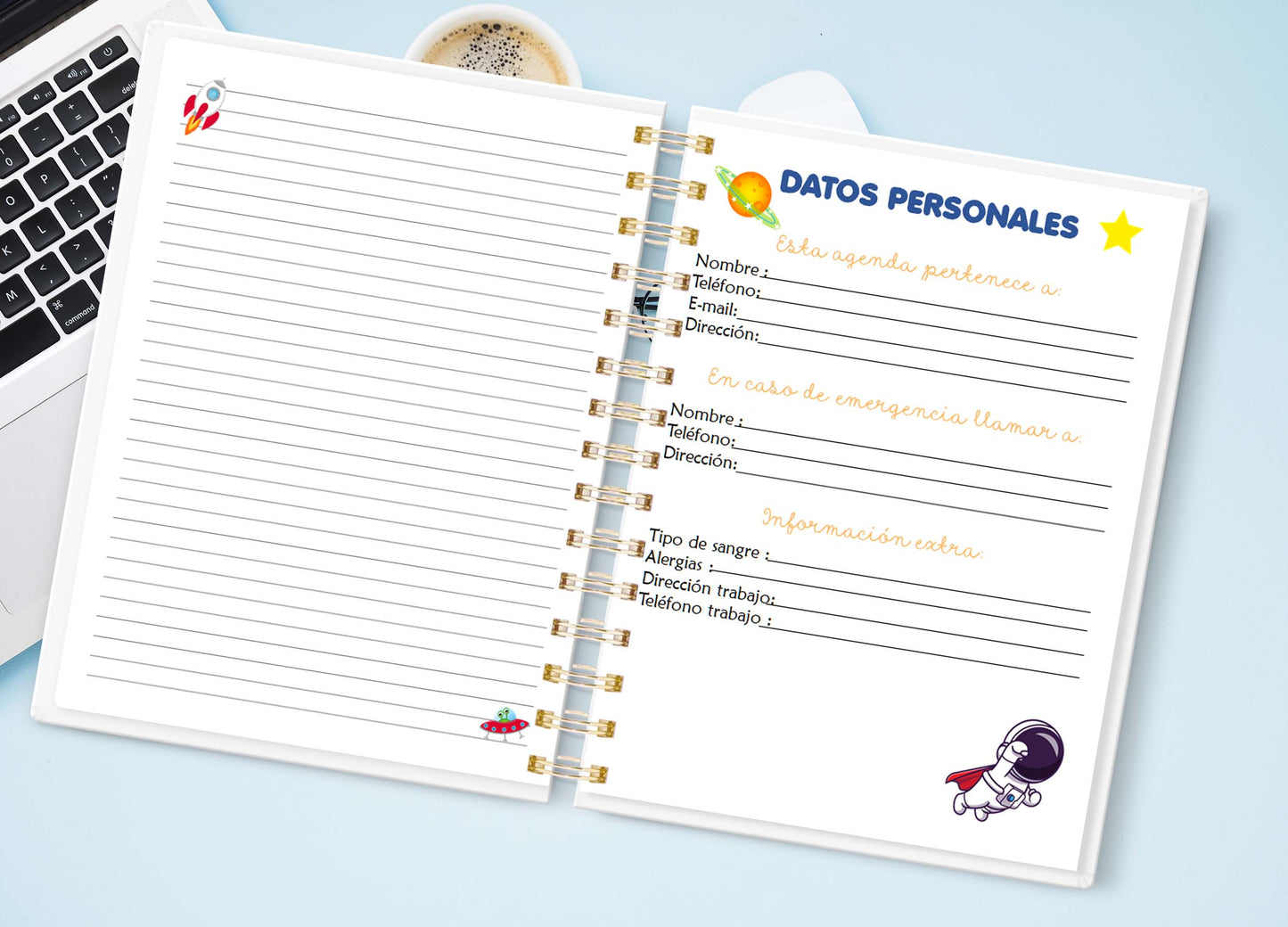 Doc. Agenda Docente - Astronauta