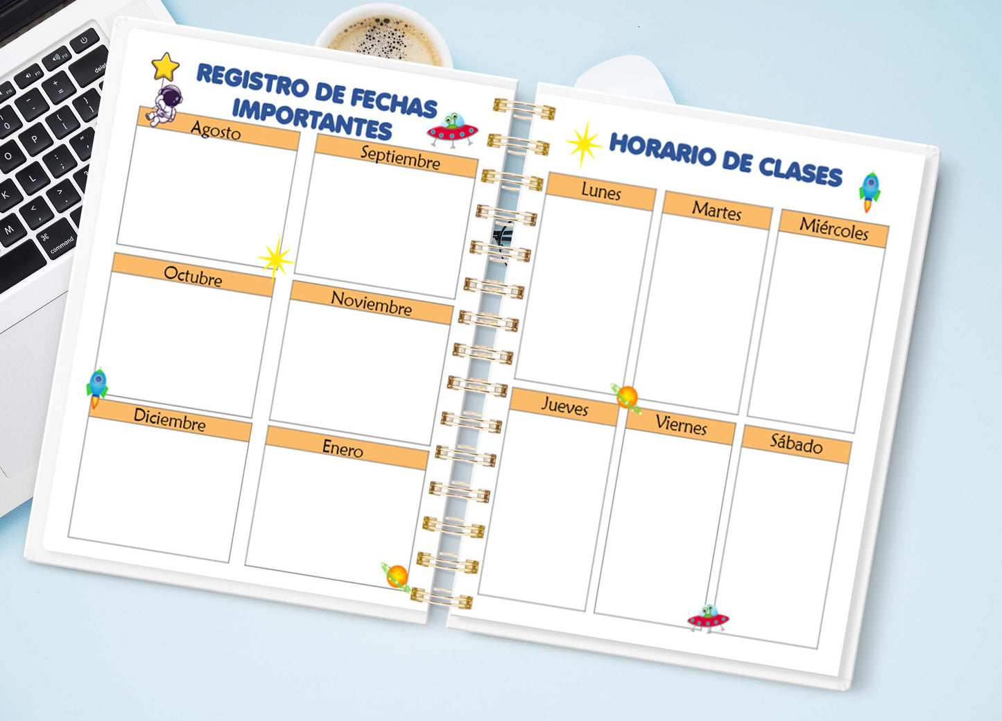 Doc. Agenda Docente - Astronauta