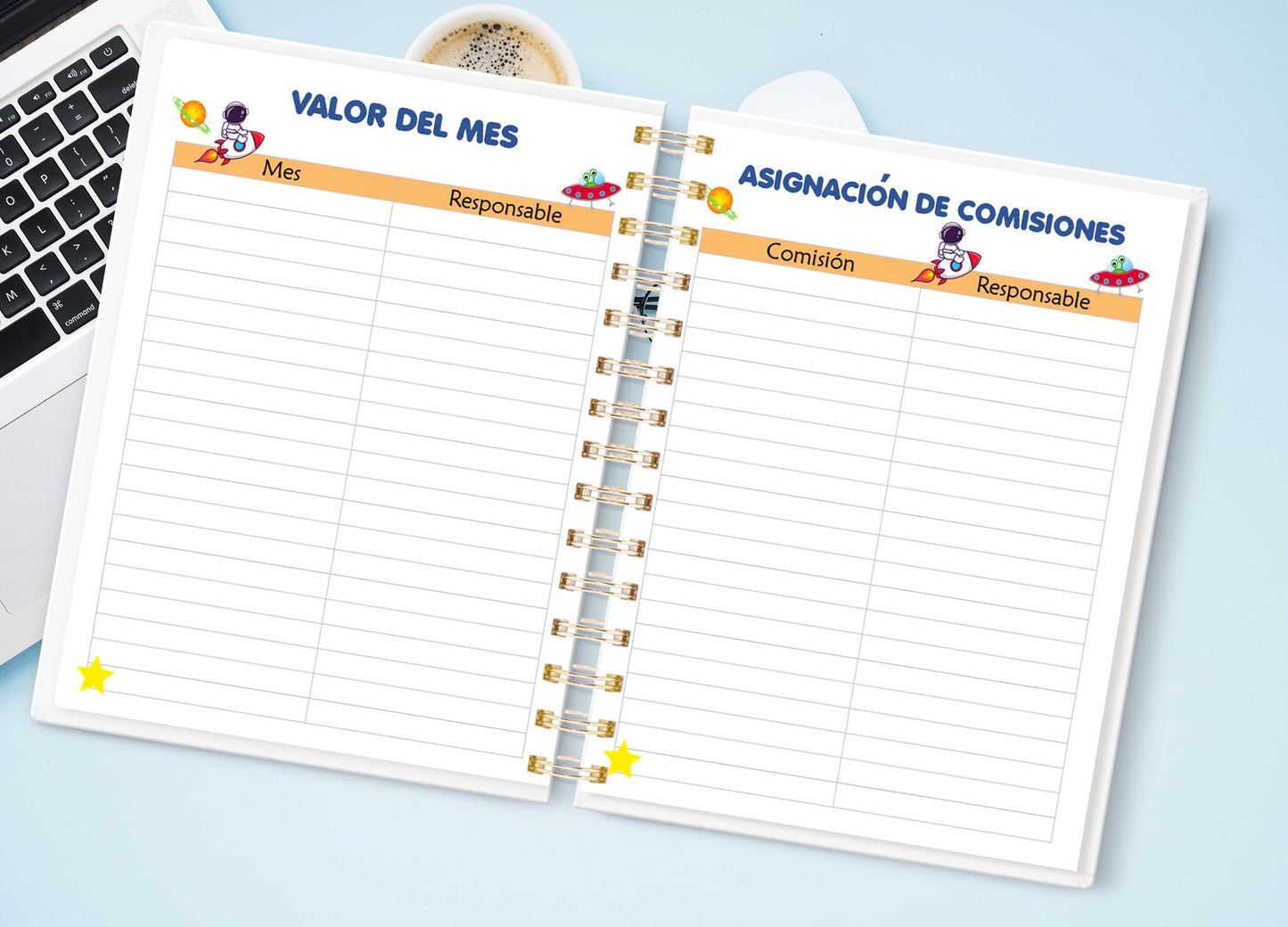 Doc. Agenda Docente - Astronauta