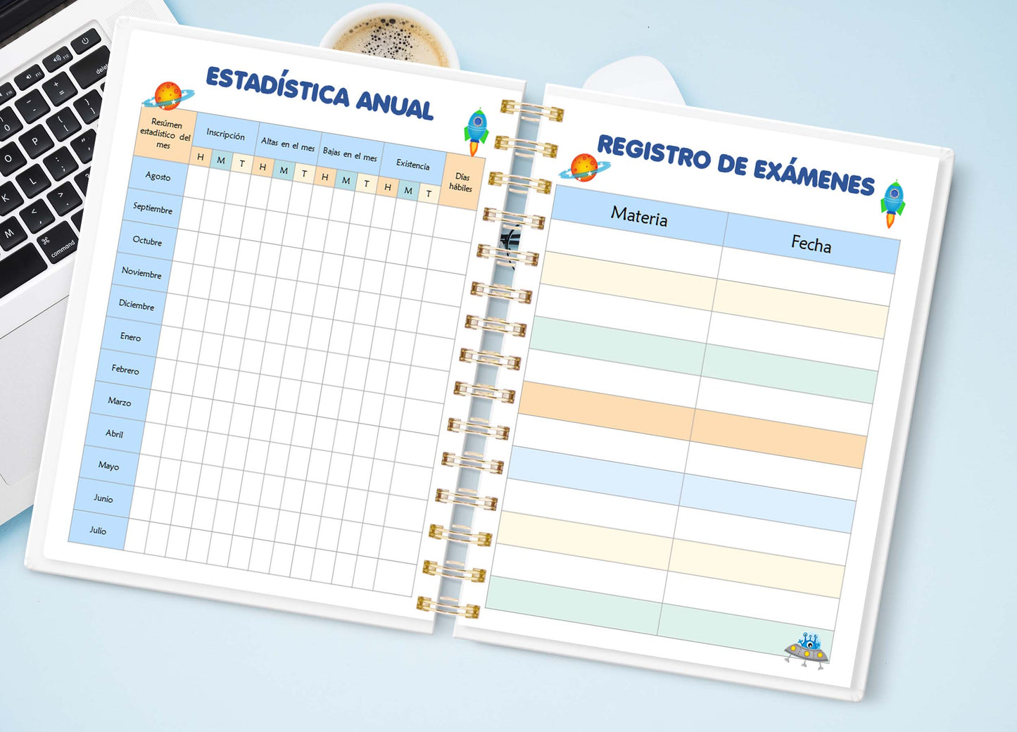 Doc. Agenda Docente - Astronauta