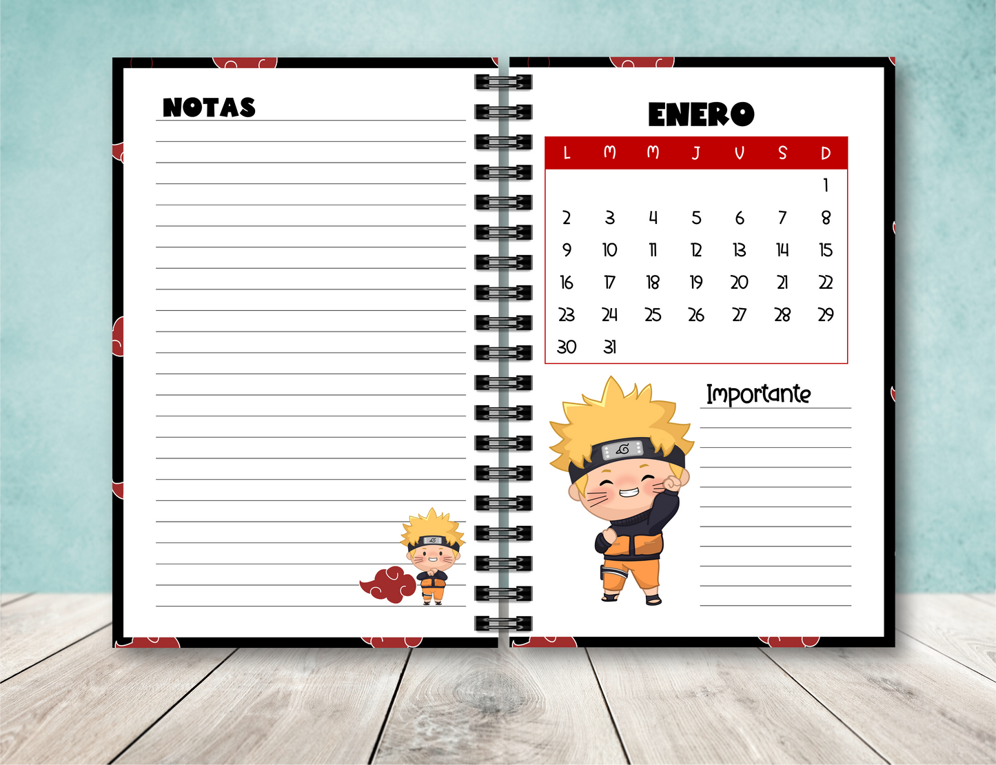 Agenda Naruto S.