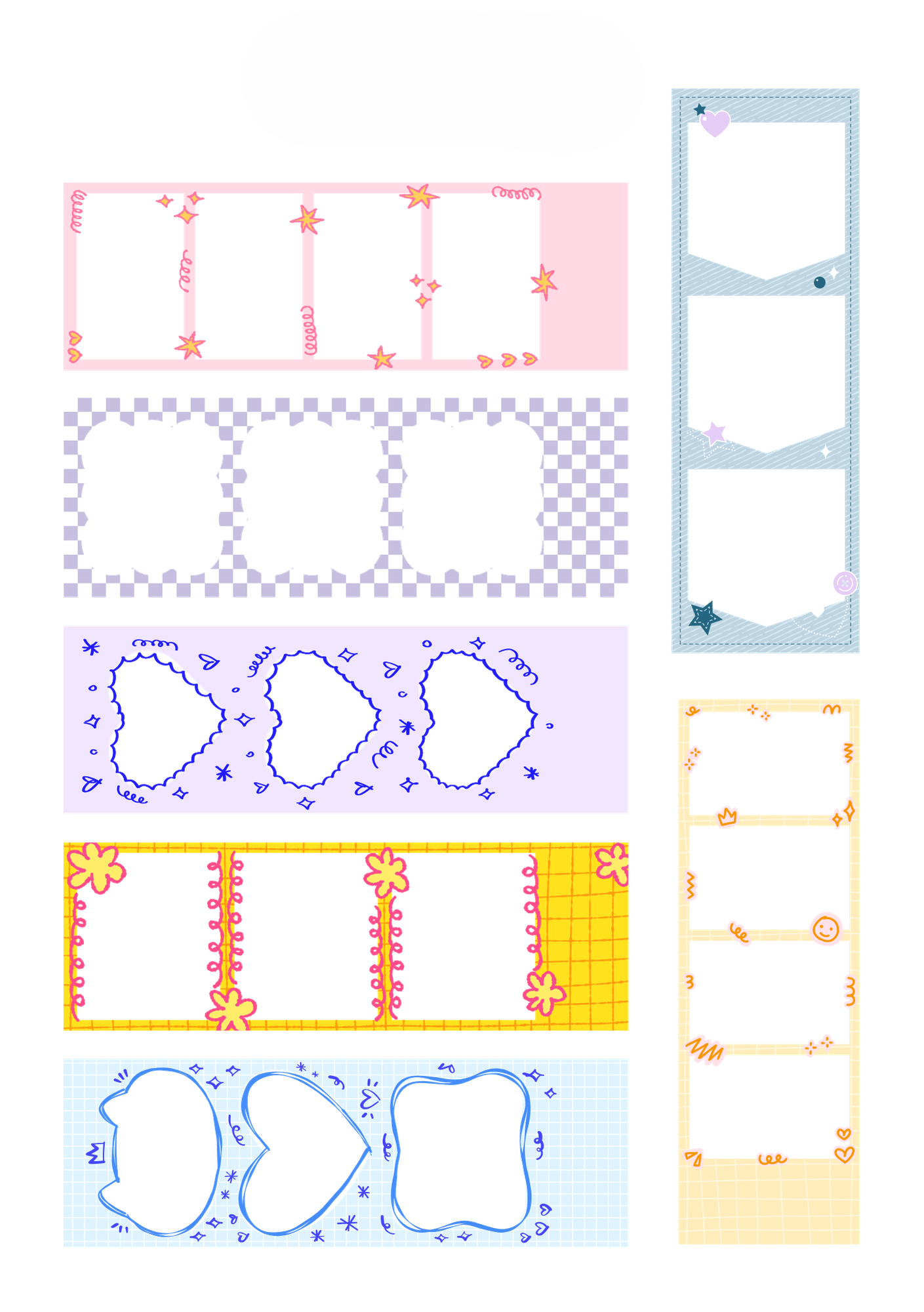 St. Stickers Journal Frames
