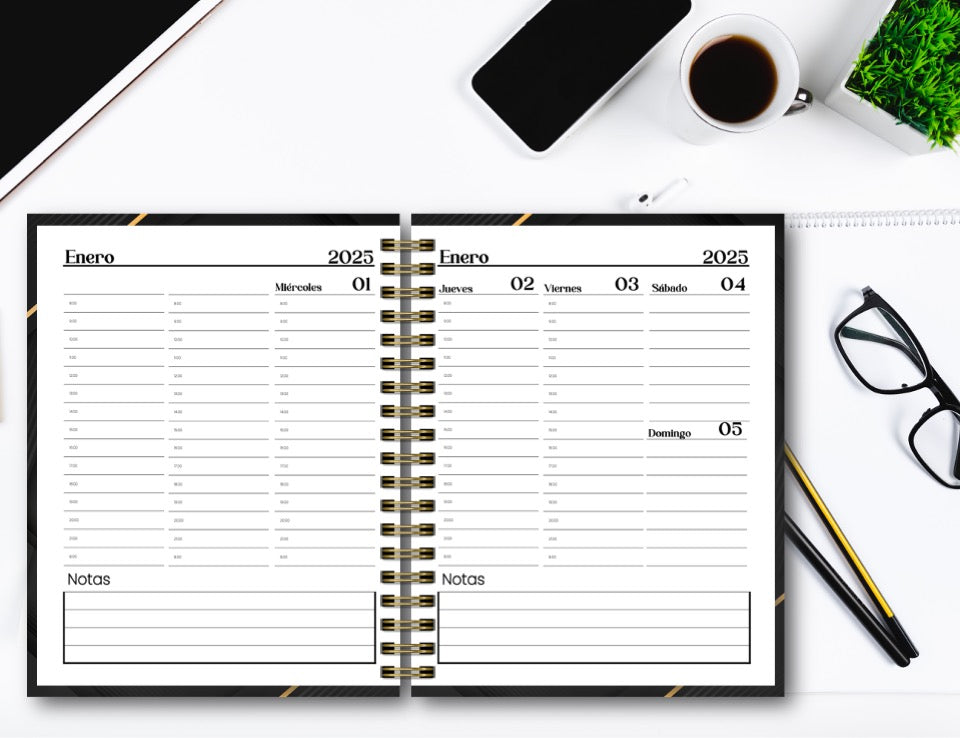 Agenda Executive 3 D.