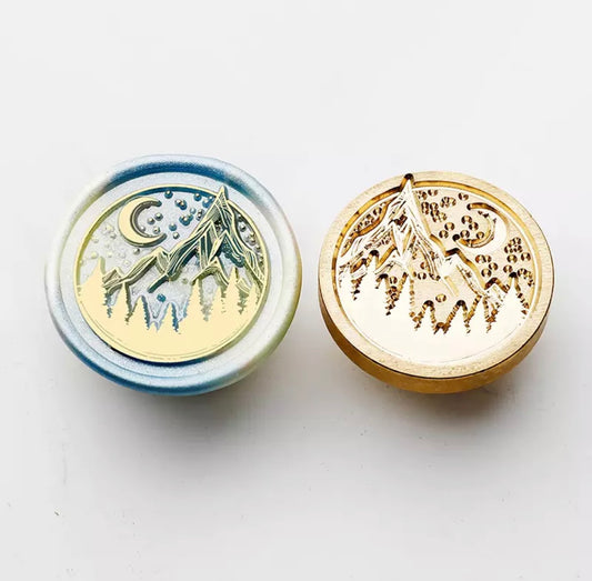 St. Sello de lacre: cabezales