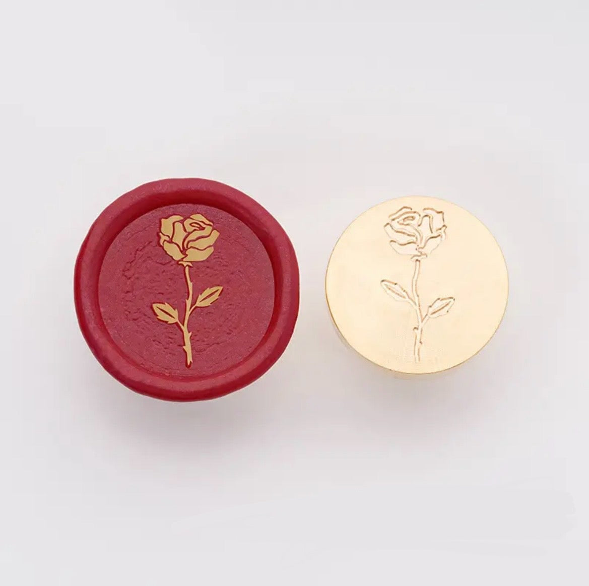 St. Sello de lacre: cabezales