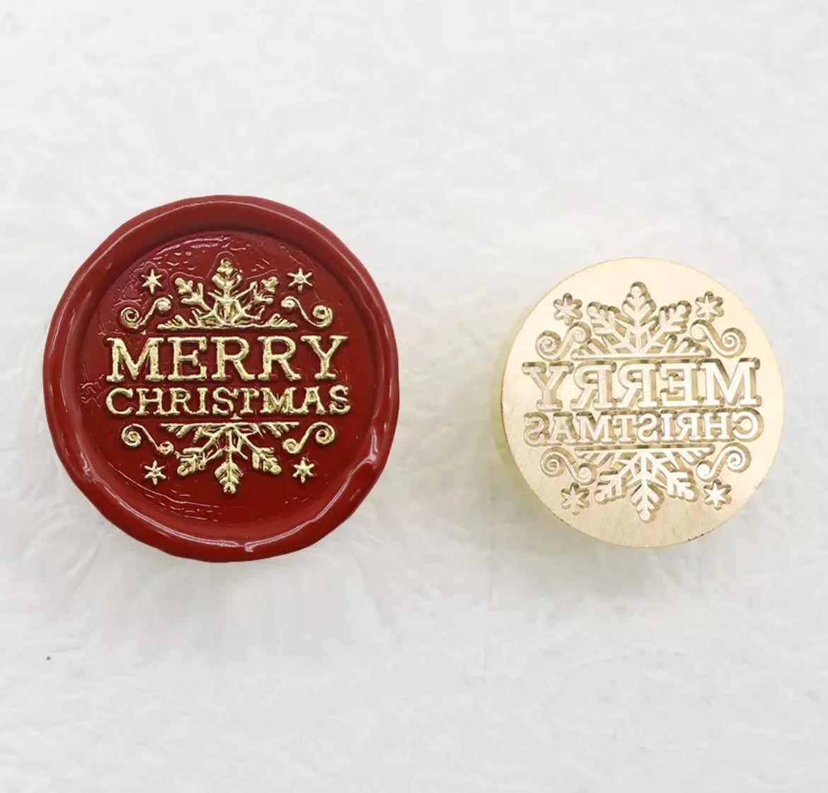 St. Sello de lacre: cabezales