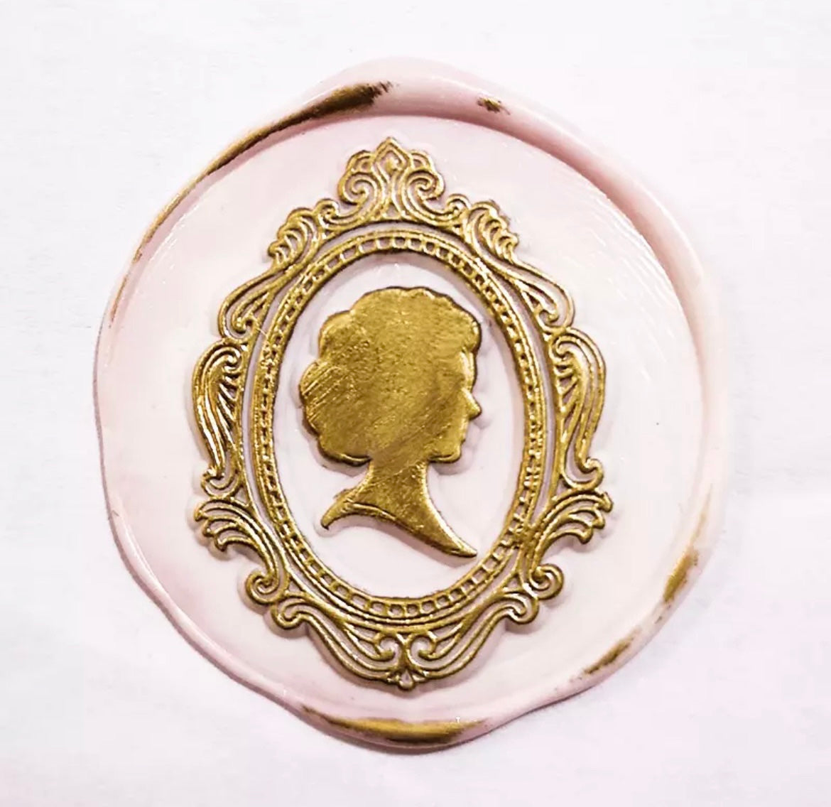 St. Sello de lacre: cabezales