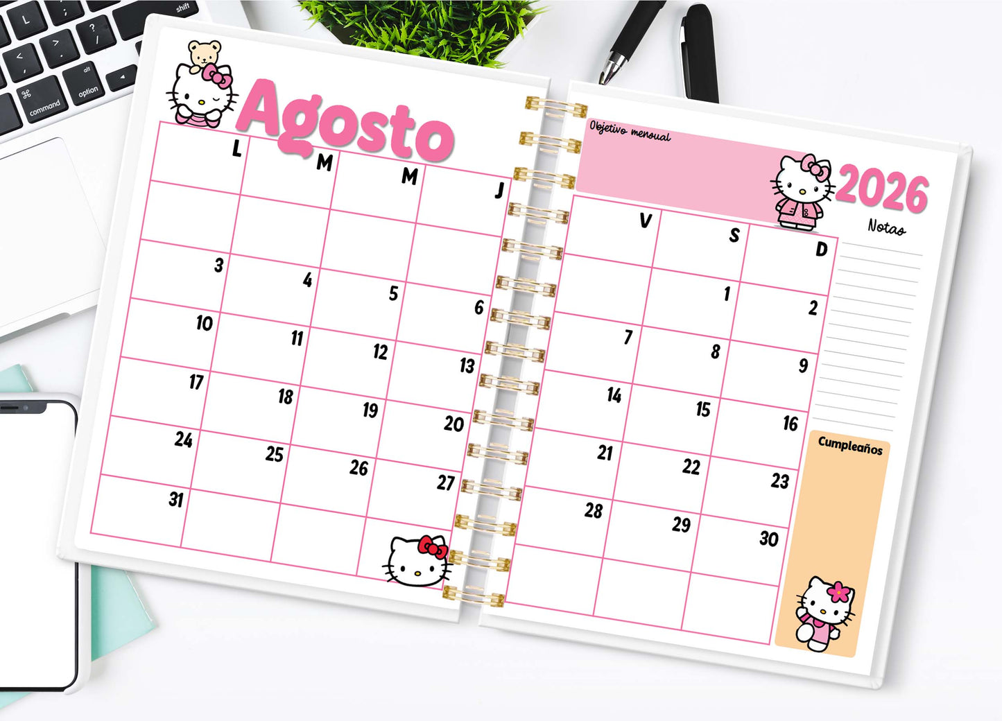 Doc. Agenda Docente - Kitty
