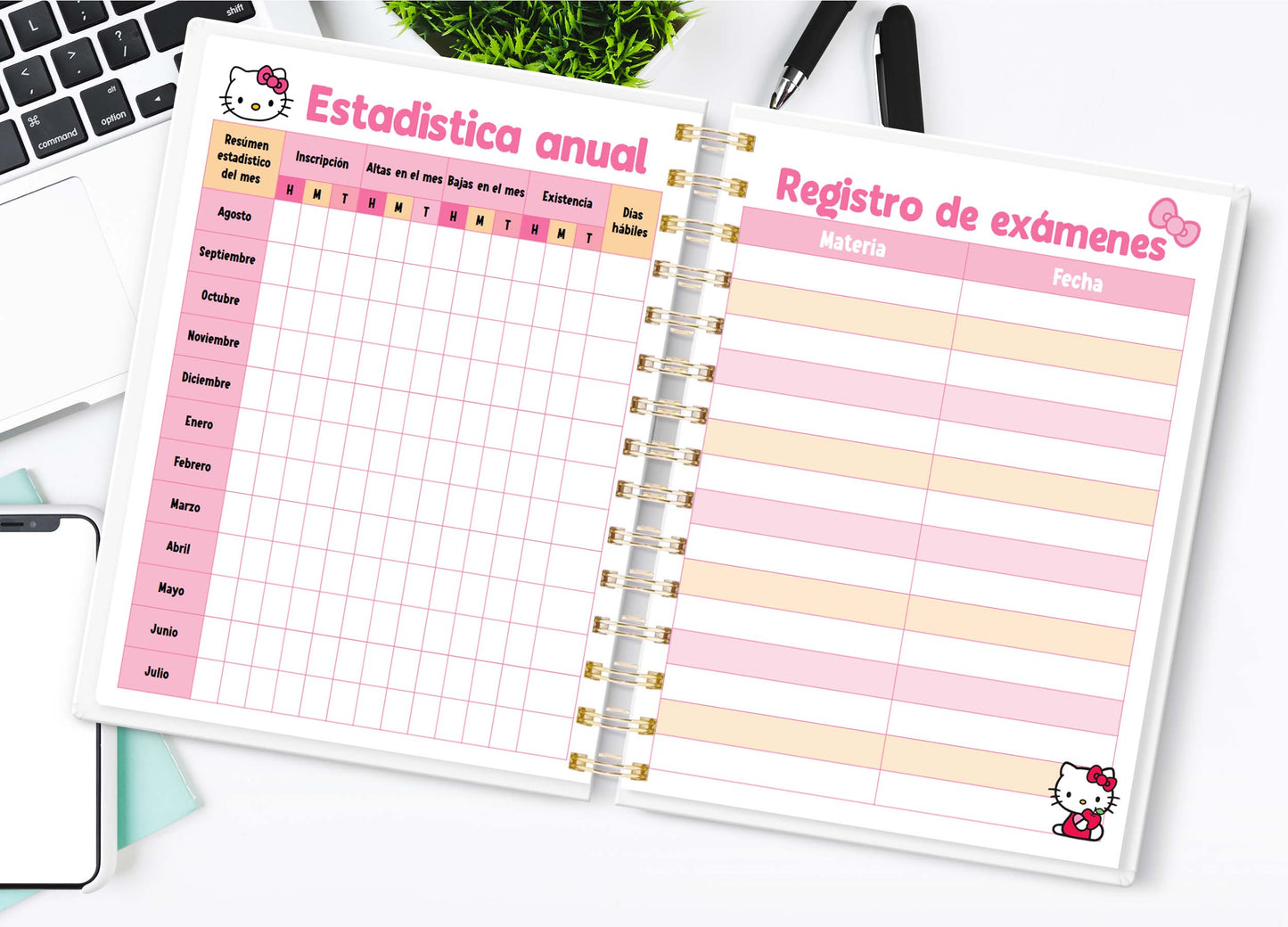 Doc. Agenda Docente - Kitty