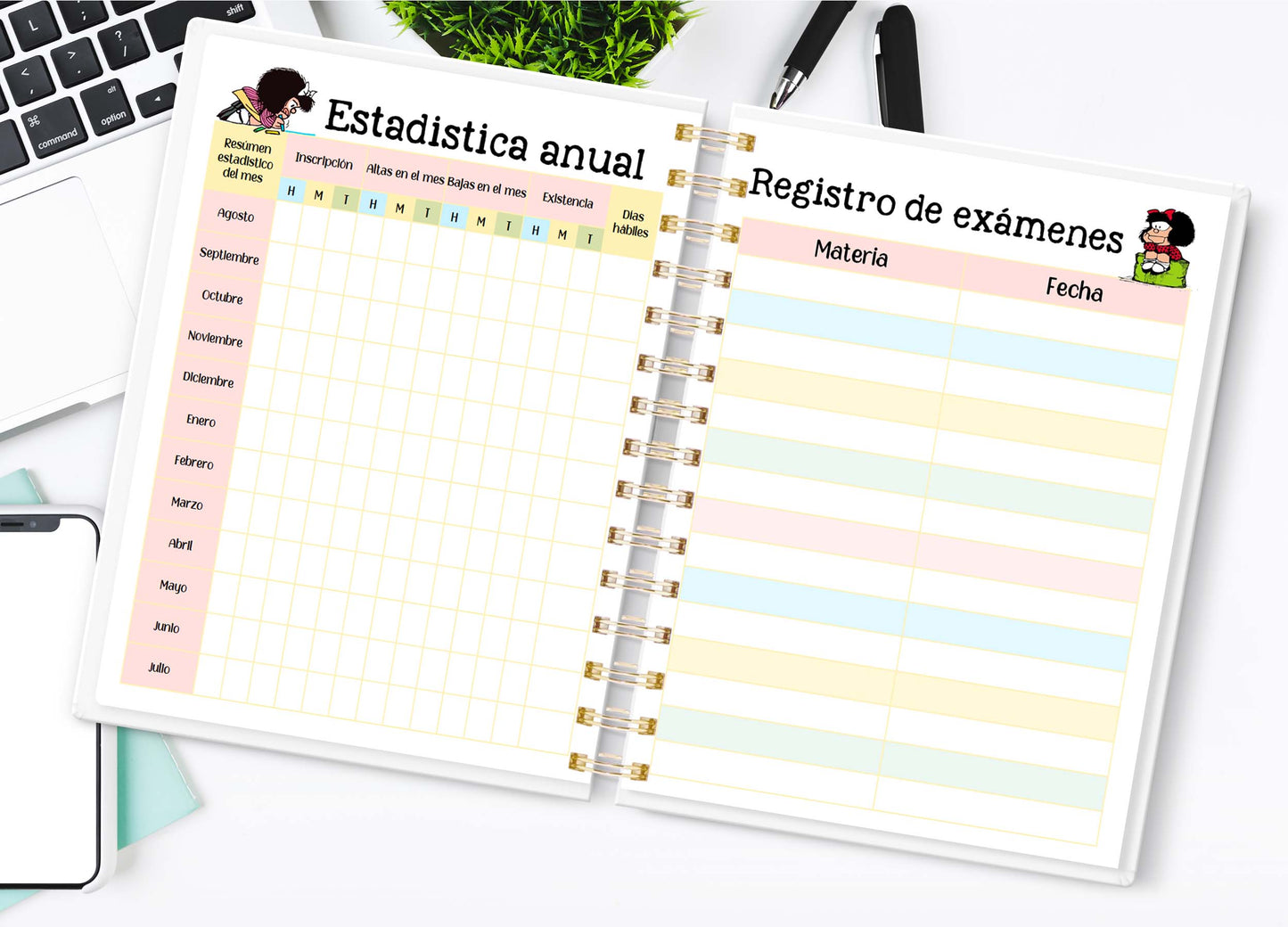 Doc. Agenda Docente - Mafalda
