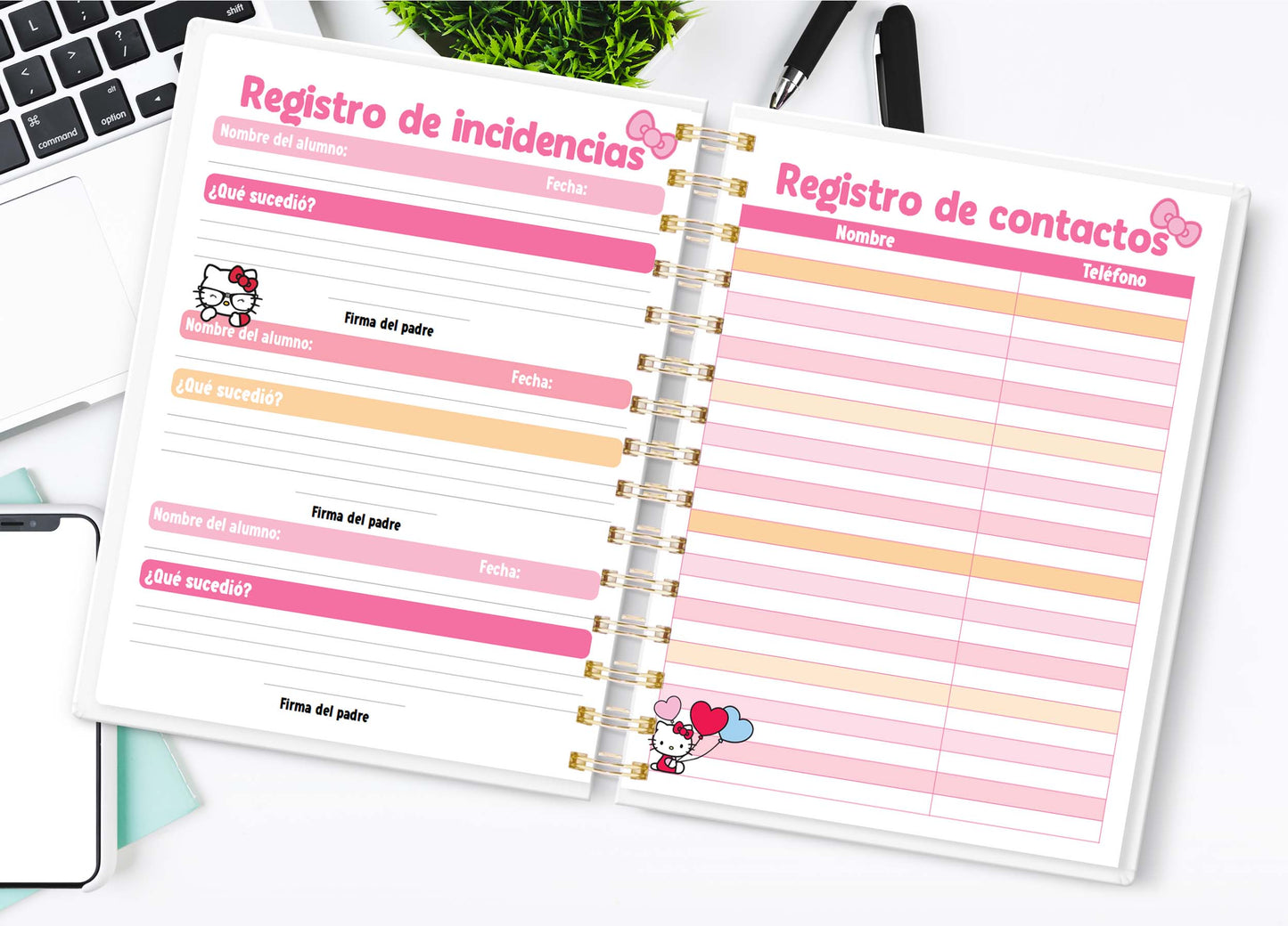 Doc. Agenda Docente - Kitty