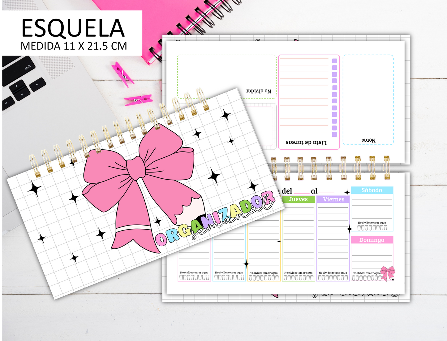 Organizador semanal - School 3