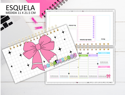 Organizador semanal - School 3