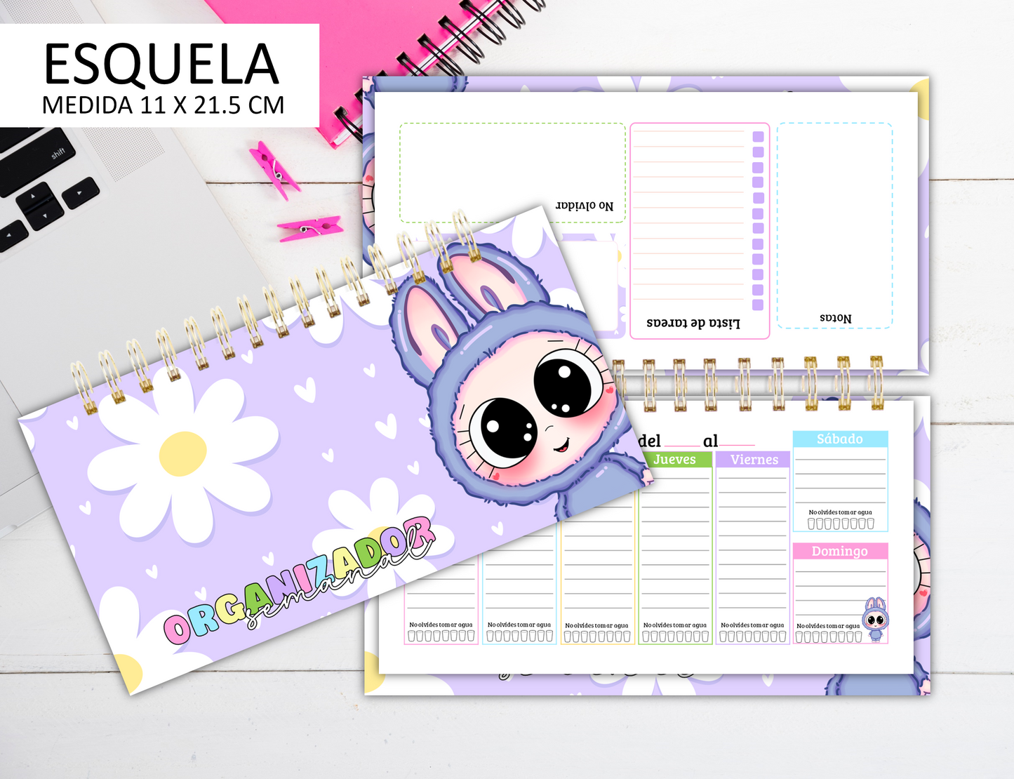 Organizador semanal - School 3